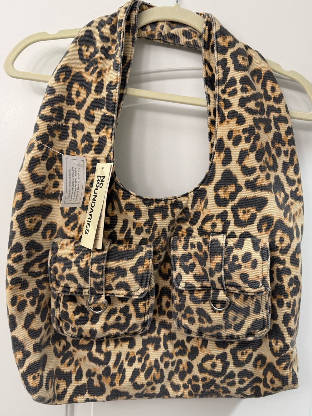 NWT No Boundaries Animal Print Hobo Bag - Picture 5 of 9